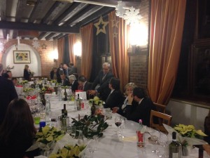 Cena tra Ordini Professionali della Provincia di Vicenza di Dicembre 2015